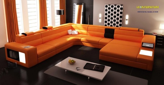 5022-polaris-orange-sofa_1